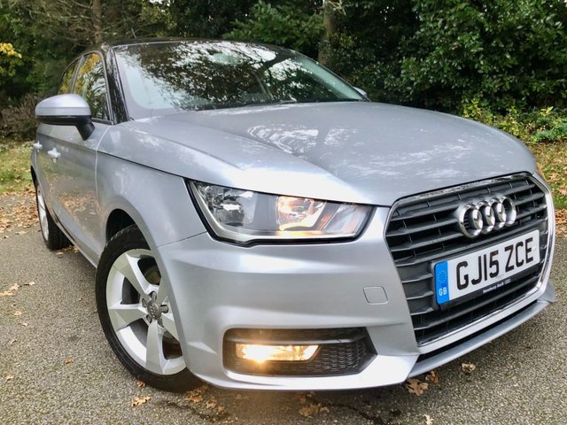 2015 15 Audi A1 1.4 TFSI Sport Sportback 5dr Petrol S Tronic Euro 6 (s/s) (125 ps) 1 RETIRED LADY OWNER SINCE 2016//FULL AUDI SERVICE HISTORY//SATNAV//BLUETOOTH/ DAB RADIO//35 POUND ROAD TAX//X4 ELECTRIC WINDOWS//CRUISE CONTROL//