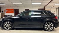 USED 2017 17 AUDI A3 2.0 TDI Black Edition Sportback 5dr Diesel S Tronic Auto  LOW RATE FINANCE AVAILABLE + RAC PLATINUM WARRANTY INCLUDED