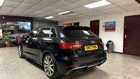 USED 2017 17 AUDI A3 2.0 TDI Black Edition Sportback 5dr Diesel S Tronic Auto  LOW RATE FINANCE AVAILABLE + RAC PLATINUM WARRANTY INCLUDED