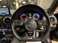 USED 2017 17 AUDI A3 2.0 TDI Black Edition Sportback 5dr Diesel S Tronic Auto  LOW RATE FINANCE AVAILABLE + RAC PLATINUM WARRANTY INCLUDED