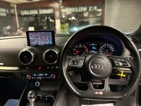 USED 2017 17 AUDI A3 2.0 TDI Black Edition Sportback 5dr Diesel S Tronic Auto  LOW RATE FINANCE AVAILABLE + RAC PLATINUM WARRANTY INCLUDED
