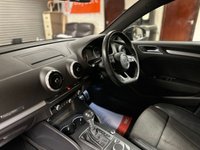 USED 2017 17 AUDI A3 2.0 TDI Black Edition Sportback 5dr Diesel S Tronic Auto  LOW RATE FINANCE AVAILABLE + RAC PLATINUM WARRANTY INCLUDED