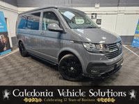 USED 2022 72 VOLKSWAGEN TRANSPORTER 2.0 TDI T28 Highline Panel Van 5dr Diesel Manual FWD SWB Euro 6 (s/s) (110 ps) Caledonia Grand Tourer 4 Berth Camper 1 YEAR MOT | 6 MONTH WARRANTY