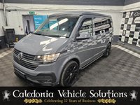 USED 2022 72 VOLKSWAGEN TRANSPORTER 2.0 TDI T28 Highline Panel Van 5dr Diesel Manual FWD SWB Euro 6 (s/s) (110 ps) Caledonia Grand Tourer 4 Berth Camper 1 YEAR MOT | 6 MONTH WARRANTY