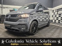 USED 2022 72 VOLKSWAGEN TRANSPORTER 2.0 TDI T28 Highline Panel Van 5dr Diesel Manual FWD SWB Euro 6 (s/s) (110 ps) Caledonia Grand Tourer 4 Berth Camper 1 YEAR MOT | 6 MONTH WARRANTY