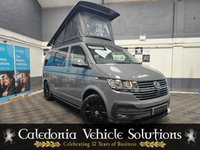 USED 2022 72 VOLKSWAGEN TRANSPORTER 2.0 TDI T28 Highline Panel Van 5dr Diesel Manual FWD SWB Euro 6 (s/s) (110 ps) Caledonia Grand Tourer 4 Berth Camper 1 YEAR MOT | 6 MONTH WARRANTY