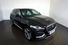 USED 2021 21 JAGUAR F-PACE 2.0 D200 MHEV R-Dynamic HSE SUV 5dr Diesel Auto AWD Euro 6 (s/s) (204 ps)-Factory extras worth &pound;3,035-1 OWNER FROM NEW-FINISHED IN SANTORINI BLACK METALLIC-HEATED IVORY LEATHER UPHOLSTERY-21