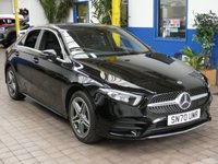 USED 2020 70 MERCEDES-BENZ A-CLASS 1.3 A250e 15.6kWh AMG Line Saloon 4dr Petrol Plug-in Hybrid 8G-DCT Euro 6 (s/s) (218 ps) SAT NAV HEATED PART LEATHER REAR VIEW CAMERA CRUISE CONTROL 1 OWNER EXCELLENT SERVICE HISTORY