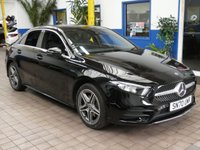 USED 2020 70 MERCEDES-BENZ A-CLASS 1.3 A250e 15.6kWh AMG Line Saloon 4dr Petrol Plug-in Hybrid 8G-DCT Euro 6 (s/s) (218 ps) SAT NAV HEATED PART LEATHER REAR VIEW CAMERA CRUISE CONTROL 1 OWNER EXCELLENT SERVICE HISTORY