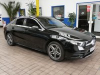 USED 2020 70 MERCEDES-BENZ A-CLASS 1.3 A250e 15.6kWh AMG Line Saloon 4dr Petrol Plug-in Hybrid 8G-DCT Euro 6 (s/s) (218 ps) SAT NAV HEATED PART LEATHER REAR VIEW CAMERA CRUISE CONTROL 1 OWNER EXCELLENT SERVICE HISTORY