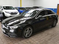 USED 2020 70 MERCEDES-BENZ A-CLASS 1.3 A250e 15.6kWh AMG Line Saloon 4dr Petrol Plug-in Hybrid 8G-DCT Euro 6 (s/s) (218 ps) SAT NAV HEATED PART LEATHER REAR VIEW CAMERA CRUISE CONTROL 1 OWNER EXCELLENT SERVICE HISTORY