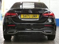 USED 2020 70 MERCEDES-BENZ A-CLASS 1.3 A250e 15.6kWh AMG Line Saloon 4dr Petrol Plug-in Hybrid 8G-DCT Euro 6 (s/s) (218 ps) SAT NAV HEATED PART LEATHER REAR VIEW CAMERA CRUISE CONTROL 1 OWNER EXCELLENT SERVICE HISTORY
