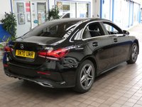 USED 2020 70 MERCEDES-BENZ A-CLASS 1.3 A250e 15.6kWh AMG Line Saloon 4dr Petrol Plug-in Hybrid 8G-DCT Euro 6 (s/s) (218 ps) SAT NAV HEATED PART LEATHER REAR VIEW CAMERA CRUISE CONTROL 1 OWNER EXCELLENT SERVICE HISTORY