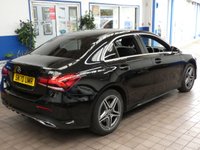 USED 2020 70 MERCEDES-BENZ A-CLASS 1.3 A250e 15.6kWh AMG Line Saloon 4dr Petrol Plug-in Hybrid 8G-DCT Euro 6 (s/s) (218 ps) SAT NAV HEATED PART LEATHER REAR VIEW CAMERA CRUISE CONTROL 1 OWNER EXCELLENT SERVICE HISTORY