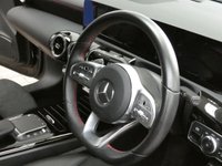 USED 2020 70 MERCEDES-BENZ A-CLASS 1.3 A250e 15.6kWh AMG Line Saloon 4dr Petrol Plug-in Hybrid 8G-DCT Euro 6 (s/s) (218 ps) SAT NAV HEATED PART LEATHER REAR VIEW CAMERA CRUISE CONTROL 1 OWNER EXCELLENT SERVICE HISTORY