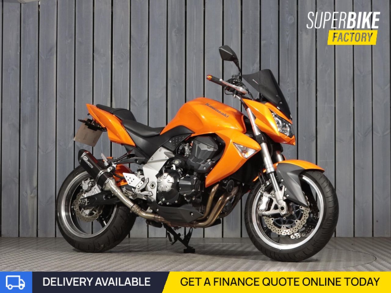 2007 KAWASAKI Z1000 ORANGE with 16926 miles - Used