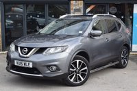 USED 2015 15 NISSAN X-TRAIL 1.6 dCi Tekna SUV 5dr Diesel XTRON Euro 5 (s/s) (130 ps) FBSH-PANROOF-7-SEATS-REAR CAM