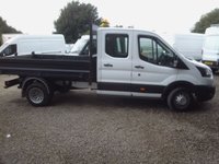 USED 2021 21 FORD TRANSIT 2.0 350 EcoBlue Leader Chassis Double Cab 4dr Diesel Manual RWD L3 Euro 6 (s/s) (130 ps) 