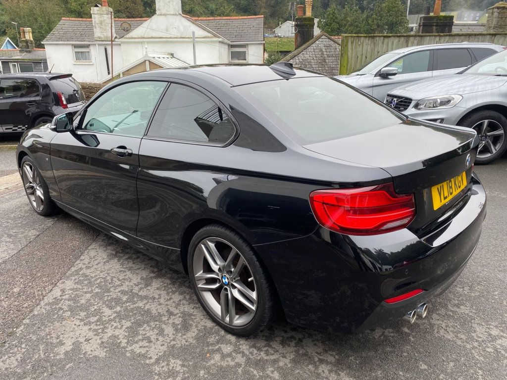USED 2018 18 BMW 2 SERIES 2.0 220i M Sport Coupe 2dr Petrol Auto Euro 6 (s/s) (184 ps) DAB + SAT NAV