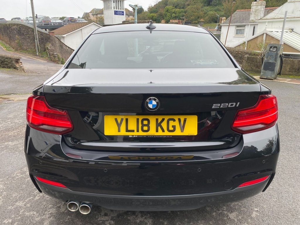 USED 2018 18 BMW 2 SERIES 2.0 220i M Sport Coupe 2dr Petrol Auto Euro 6 (s/s) (184 ps) DAB + SAT NAV