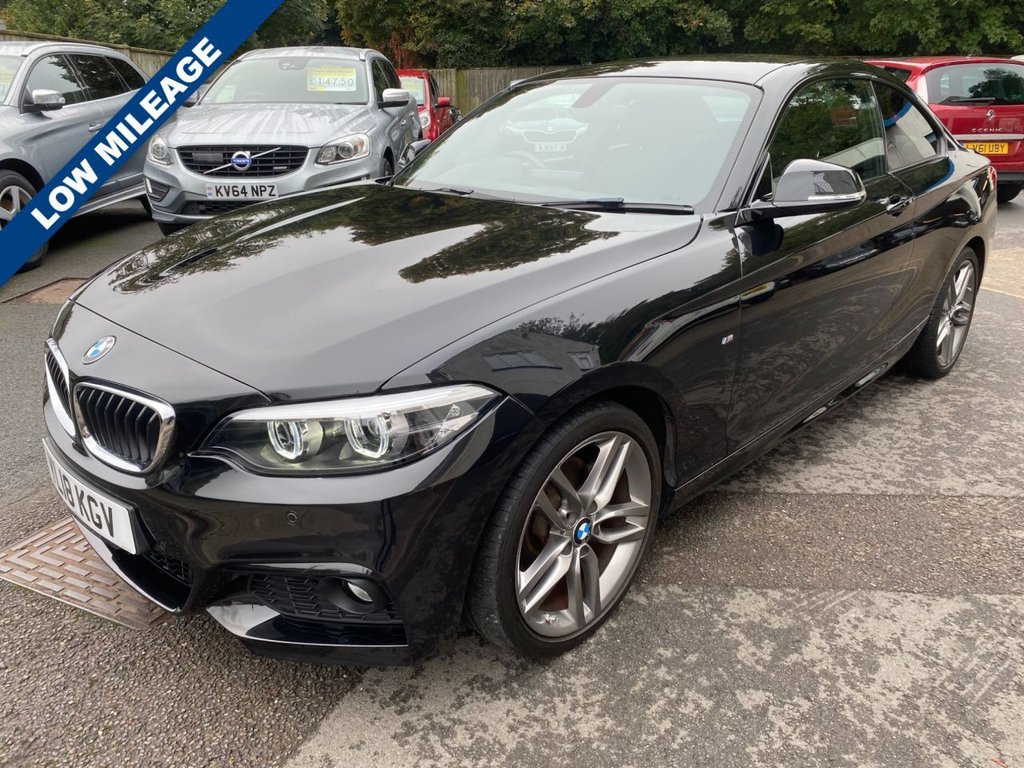 USED 2018 18 BMW 2 SERIES 2.0 220i M Sport Coupe 2dr Petrol Auto Euro 6 (s/s) (184 ps) DAB + SAT NAV