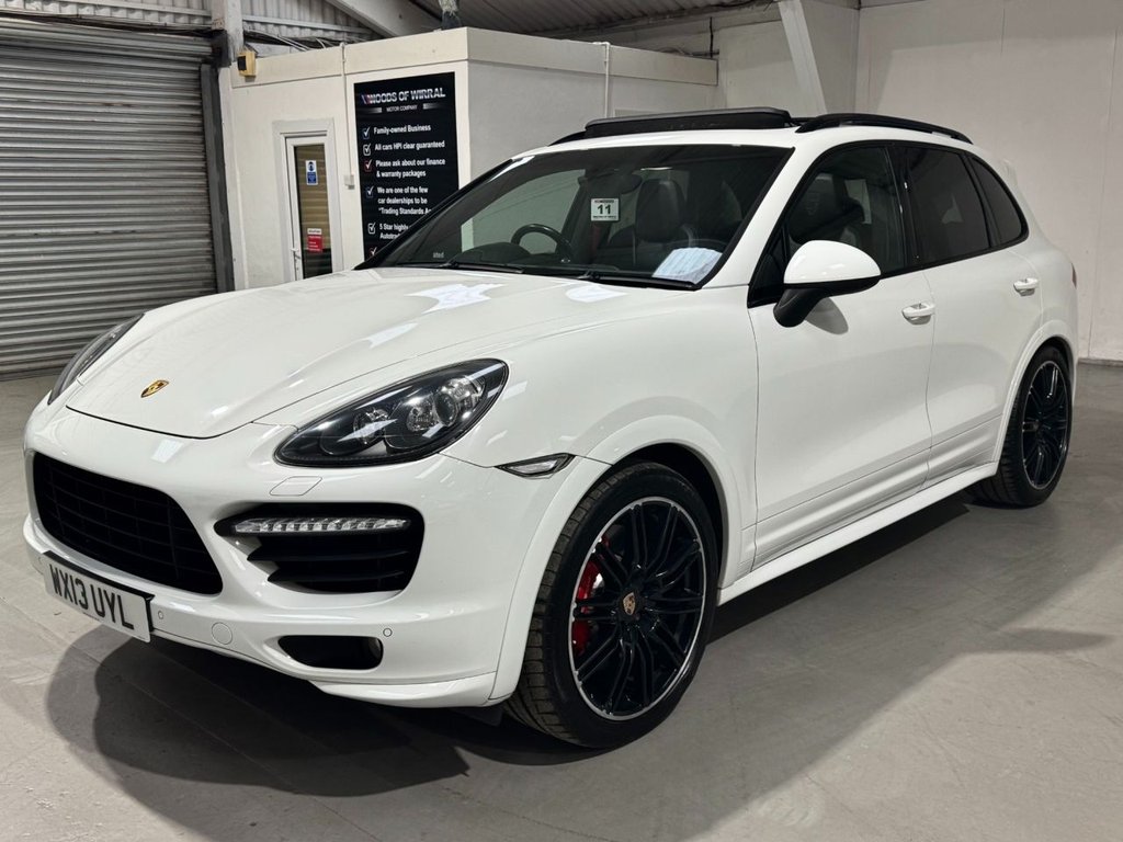 USED 2013 13 PORSCHE CAYENNE 4.8T V8 Turbo SUV 5dr Petrol TiptronicS 4WD Euro 5 (s/s) (500 ps) &pound;8909 OF FACTORY FIT UPGRADES