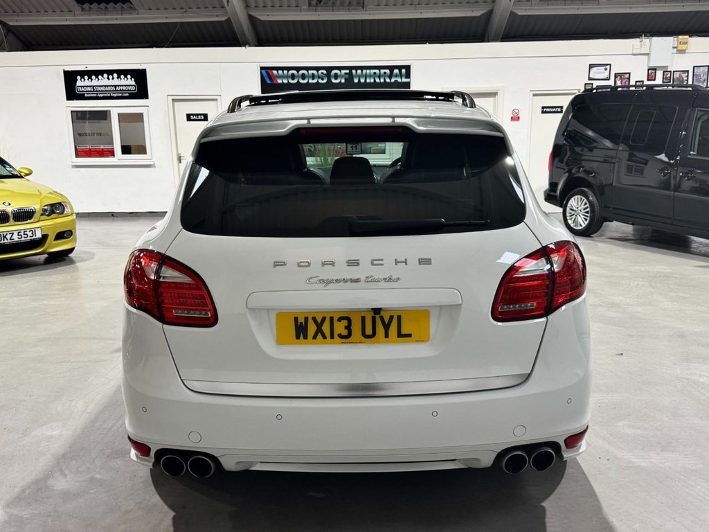 USED 2013 13 PORSCHE CAYENNE 4.8T V8 Turbo SUV 5dr Petrol TiptronicS 4WD Euro 5 (s/s) (500 ps) &pound;8909 OF FACTORY FIT UPGRADES