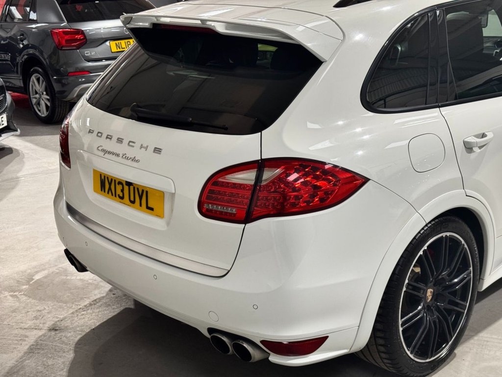 USED 2013 13 PORSCHE CAYENNE 4.8T V8 Turbo SUV 5dr Petrol TiptronicS 4WD Euro 5 (s/s) (500 ps) &pound;8909 OF FACTORY FIT UPGRADES