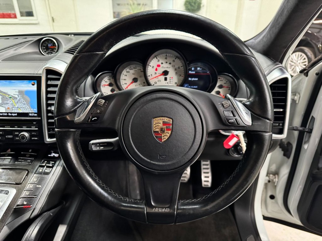 USED 2013 13 PORSCHE CAYENNE 4.8T V8 Turbo SUV 5dr Petrol TiptronicS 4WD Euro 5 (s/s) (500 ps) &pound;8909 OF FACTORY FIT UPGRADES