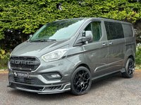 USED 2020 20 FORD TRANSIT CUSTOM 2.0 320 EcoBlue Limited Crew Van Double Cab Diesel AUTOMATIC  L1 H1 Euro 6  (185 ps)  NO VAT / EXCLUSIVE CUSTOM LOW MILEAGE AUTOMATIC WITH NO VAT TO PAY