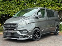 USED 2020 20 FORD TRANSIT CUSTOM 2.0 320 EcoBlue Limited Crew Van Double Cab Diesel AUTOMATIC  L1 H1 Euro 6  (185 ps)  NO VAT / EXCLUSIVE CUSTOM LOW MILEAGE AUTOMATIC WITH NO VAT TO PAY
