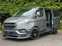 USED 2020 20 FORD TRANSIT CUSTOM 2.0 320 EcoBlue Limited Crew Van Double Cab Diesel AUTOMATIC  L1 H1 Euro 6  (185 ps)  NO VAT / EXCLUSIVE CUSTOM LOW MILEAGE AUTOMATIC WITH NO VAT TO PAY