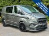 USED 2020 20 FORD TRANSIT CUSTOM 2.0 320 EcoBlue Limited Crew Van Double Cab Diesel AUTOMATIC  L1 H1 Euro 6  (185 ps)  NO VAT / EXCLUSIVE CUSTOM LOW MILEAGE AUTOMATIC WITH NO VAT TO PAY