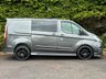 USED 2020 20 FORD TRANSIT CUSTOM 2.0 320 EcoBlue Limited Crew Van Double Cab Diesel AUTOMATIC  L1 H1 Euro 6  (185 ps)  NO VAT / EXCLUSIVE CUSTOM LOW MILEAGE AUTOMATIC WITH NO VAT TO PAY