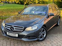 USED 2013 13 MERCEDES-BENZ E-CLASS 2.1 E220 CDI SE Estate 5dr Diesel G-Tronic+ Euro 5 (s/s) (170 ps) Excellent  Service History