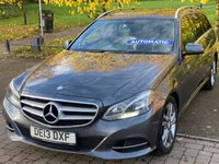 USED 2013 13 MERCEDES-BENZ E-CLASS 2.1 E220 CDI SE Estate 5dr Diesel G-Tronic+ Euro 5 (s/s) (170 ps) Excellent  Service History