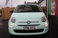 USED 2016 16 FIAT 500 1.2 Pop Hatchback 3dr Petrol Manual Euro 6 (s/s) (69 bhp) RECENT CAMBELT AND WATERPUMP