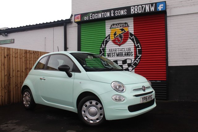 2016 16 Fiat 500 1.2 Pop Hatchback 3dr Petrol Manual Euro 6 (s/s) (69 bhp)