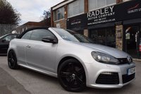 USED 2013 13 VOLKSWAGEN GOLF 2.0 TSI R Cabriolet 2dr Petrol DSG Euro 5 (265 ps) LEATHER-NAV
