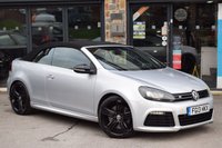 USED 2013 13 VOLKSWAGEN GOLF 2.0 TSI R Cabriolet 2dr Petrol DSG Euro 5 (265 ps) LEATHER-NAV