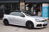 USED 2013 13 VOLKSWAGEN GOLF 2.0 TSI R Cabriolet 2dr Petrol DSG Euro 5 (265 ps) LEATHER-NAV