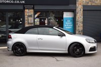 USED 2013 13 VOLKSWAGEN GOLF 2.0 TSI R Cabriolet 2dr Petrol DSG Euro 5 (265 ps) LEATHER-NAV