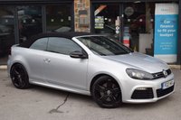 USED 2013 13 VOLKSWAGEN GOLF 2.0 TSI R Cabriolet 2dr Petrol DSG Euro 5 (265 ps) LEATHER-NAV