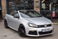 USED 2013 13 VOLKSWAGEN GOLF 2.0 TSI R Cabriolet 2dr Petrol DSG Euro 5 (265 ps) LEATHER-NAV