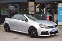 USED 2013 13 VOLKSWAGEN GOLF 2.0 TSI R Cabriolet 2dr Petrol DSG Euro 5 (265 ps) LEATHER-NAV