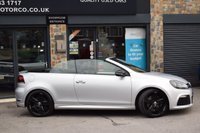 USED 2013 13 VOLKSWAGEN GOLF 2.0 TSI R Cabriolet 2dr Petrol DSG Euro 5 (265 ps) LEATHER-NAV