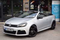 USED 2013 13 VOLKSWAGEN GOLF 2.0 TSI R Cabriolet 2dr Petrol DSG Euro 5 (265 ps) LEATHER-NAV