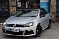 USED 2013 13 VOLKSWAGEN GOLF 2.0 TSI R Cabriolet 2dr Petrol DSG Euro 5 (265 ps) LEATHER-NAV