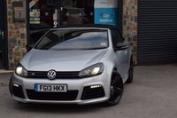 USED 2013 13 VOLKSWAGEN GOLF 2.0 TSI R Cabriolet 2dr Petrol DSG Euro 5 (265 ps) LEATHER-NAV
