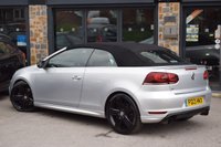 USED 2013 13 VOLKSWAGEN GOLF 2.0 TSI R Cabriolet 2dr Petrol DSG Euro 5 (265 ps) LEATHER-NAV